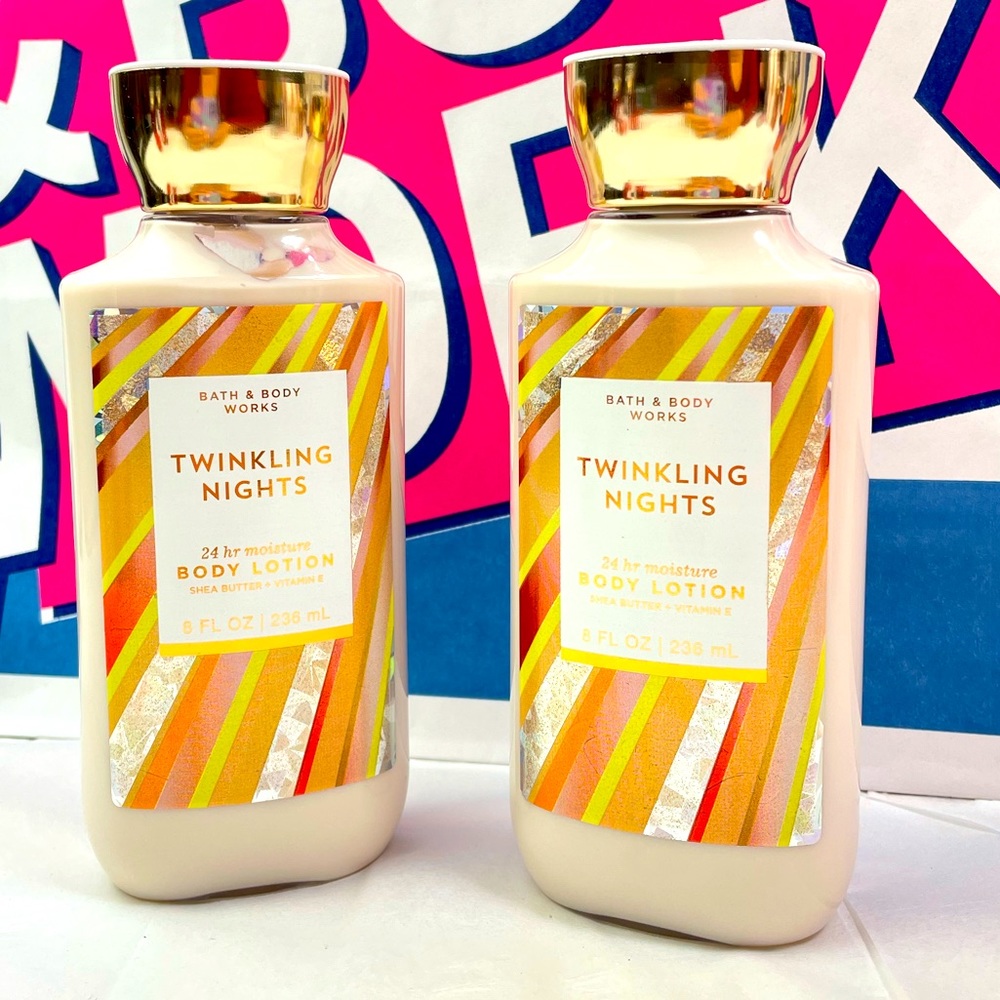 2-Pack~Bath & Body Works ~TWINKLING NIGHTS~Body Lotion